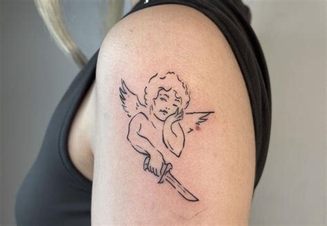 angel pic tattoo|More.